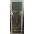 Sell Best White Aluminum Glass Door with Lattice Bar (RA-G013)